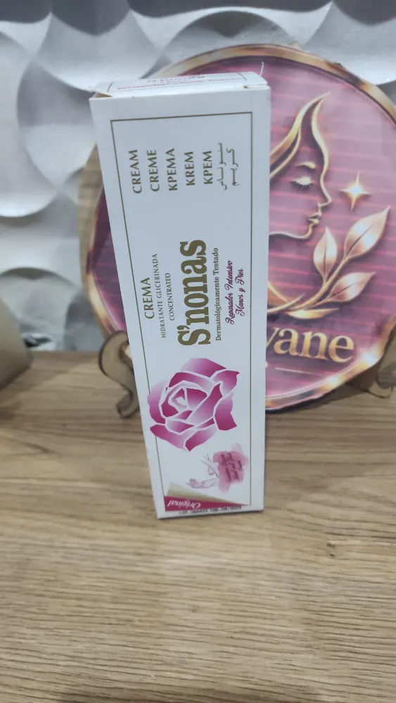 Crème mains et pieds S'nonas réparatrice hydratante glycérinée