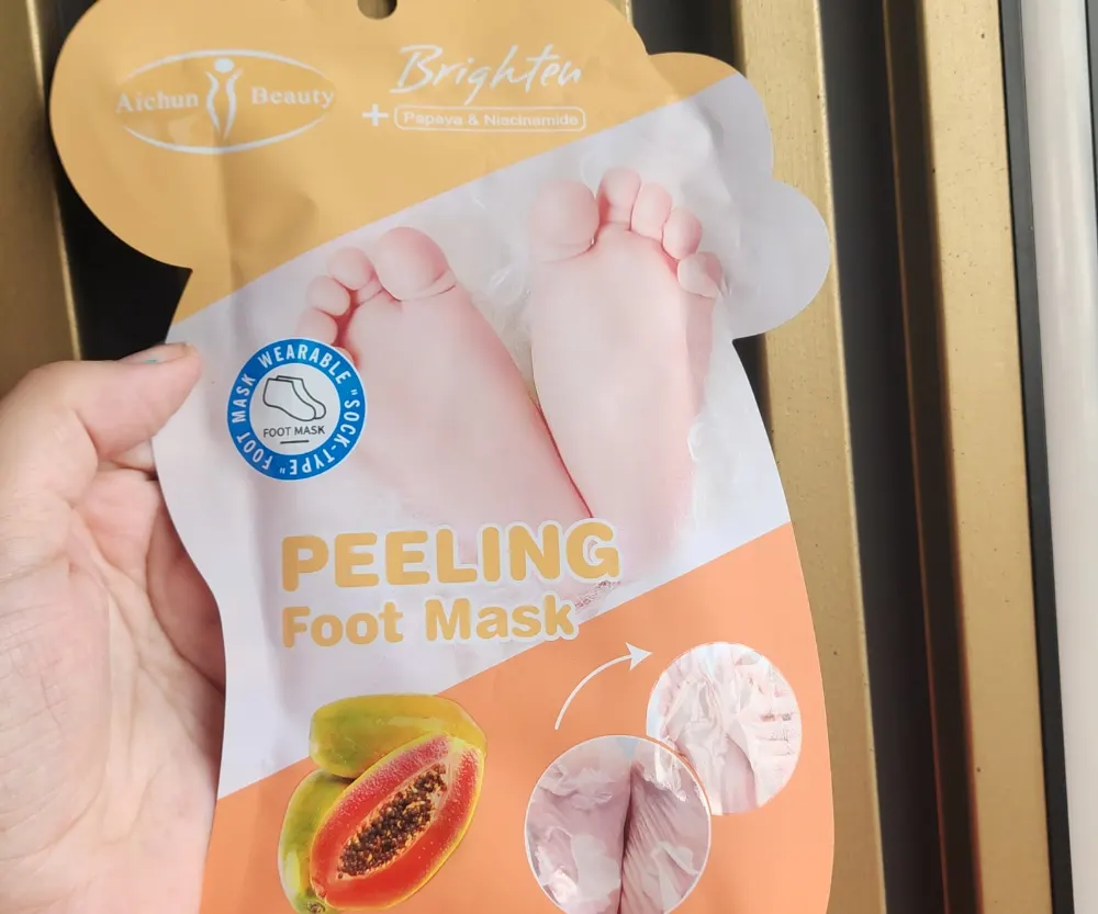 Masque Pieds Exfoliant Peeling Aichun Beauty Papaye & Niacinamide