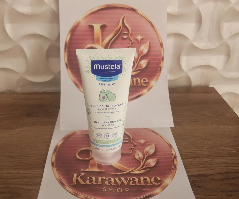 Mustela Gel Nettoyant 2 en 1 Corps et Cheveux Bébé 200ml