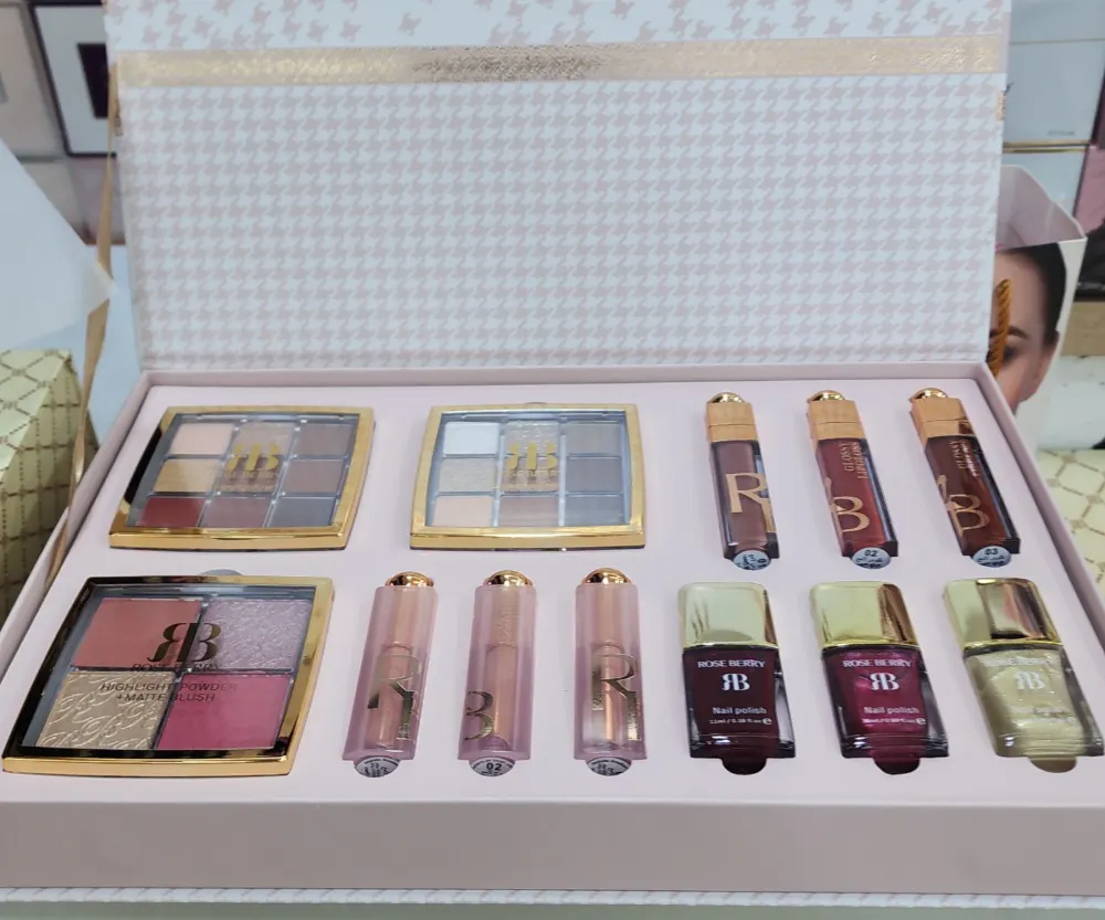 Coffret Maquillage Rose Berry Make Up Set