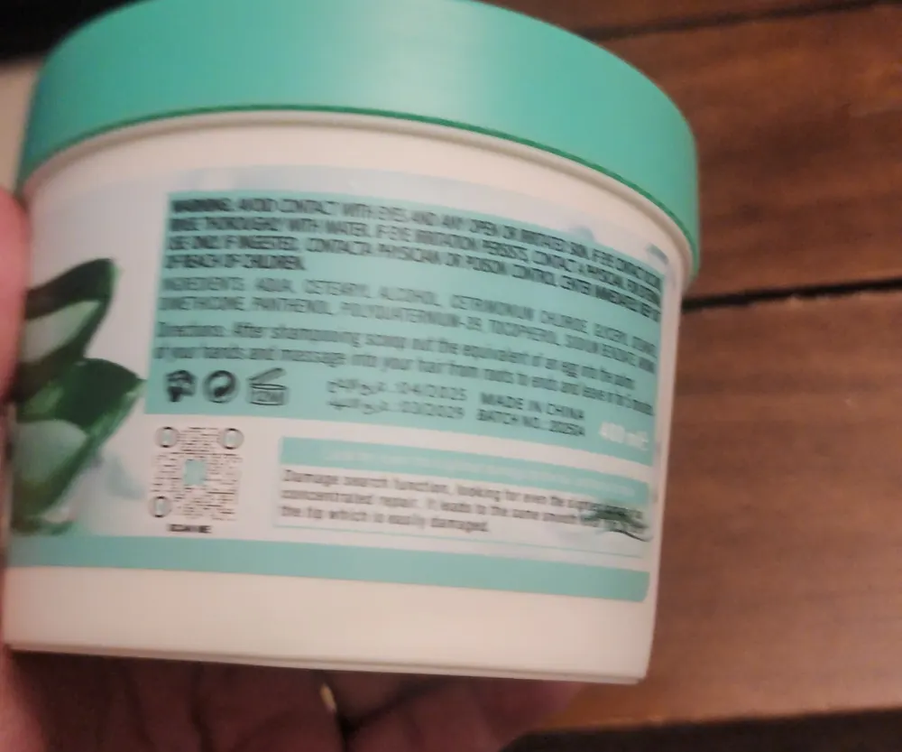 Soin Capillaire Rose Berry Ultra Tree Hair Food 3-en-1 - 400 ml