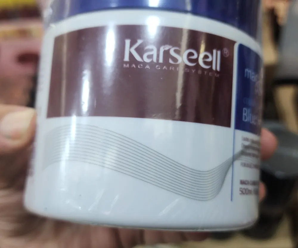 Masque Capillaire Pigmenté Bleu Karseell Maca Power 500ml