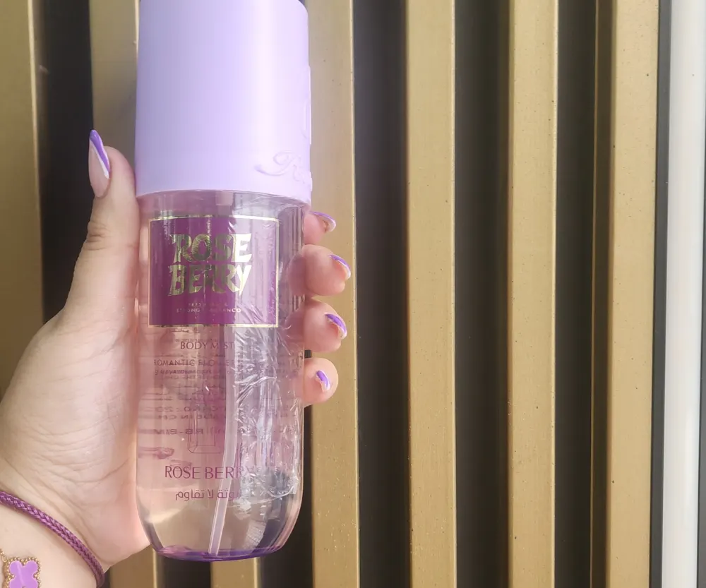 Brume Corporelle Rose Berry Flacon Spray Lilas