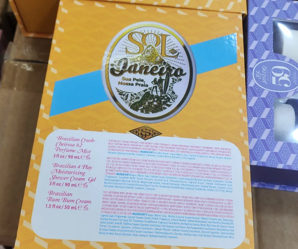 Coffret Cadeau Sol de Janeiro Cheirosa 62 - Soins Corps et Brume