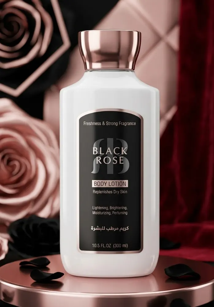 Lotion pour le corps Black Rose de Rose Berry hydratante